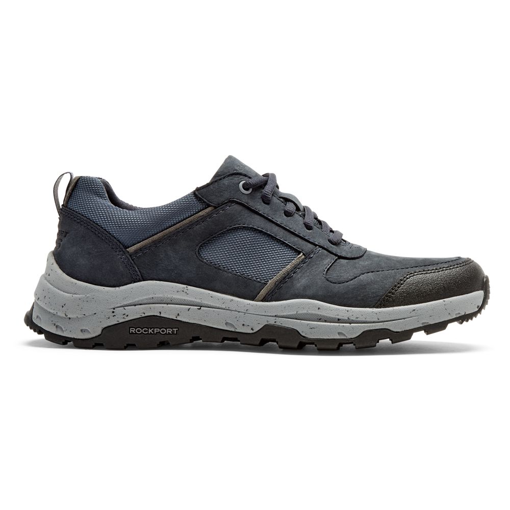 Sneakers Barbati Rockport Xcs Pathway Waterproof Ubal Trekker Bleumarin - Romania 8764-MUOQE